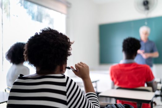 General view of a classroom