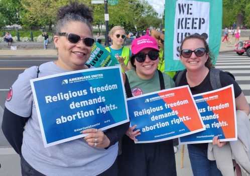 EMTALA rally at Supreme Court