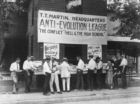 Anti-Evolution activists during Scopes Monkey Trial