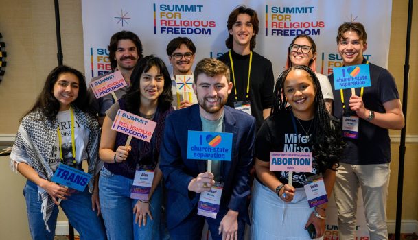 A diverse group of youth who organize and advocate for social justice