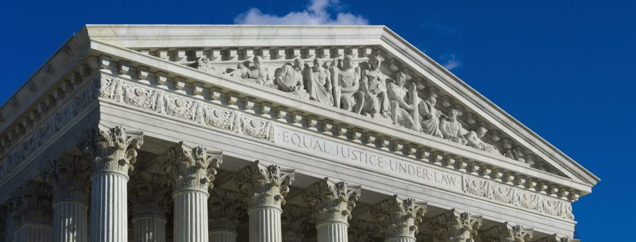 USA, Washington DC, US Supreme Court.
