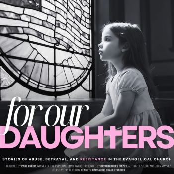 For our dauthers a girl sitting in front of a stained glass window